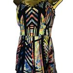 Material Girl colorful summer romper size M Photo 0