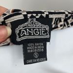 Angie  Y2K Boho Top Sz S Geometric Babydoll Festival Tassel Peasant Fairy Grunge Photo 7