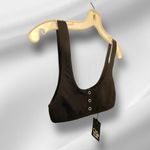 Chaser  2 Piece Black‎ Workout Shorts and Top nwt Photo 2