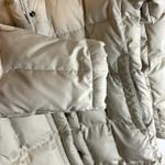 The North Face 600 Fill Vintage Puffer Parka Womens Size Large Cream Silver 2008 Photo 12