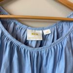 Maeve Anthropologie Short Sleeve Bubble Tiered Top Photo 3