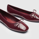 Cider Red Ballet Flats Photo 0