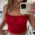 Princess Polly Red Cami Top Photo 0