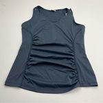 Kimi + Kai Maternity Essential Nursing Tank Top Grey Gray Women Medium TINY FLAW Photo 0