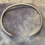 MantraBand EUC  Silver 'Everything Happens for a Reason' Cuff Photo 4