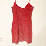 Budweiser  Vintage Women’s Large Red Sparkle Promo Cocktail Tank Dress Photo 5