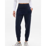 Athleta Venice High Rise Jogger Navy Large Stretch Full Length Athleisure Gym Photo 1