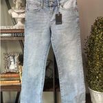 Marissa Webb Cal Low Rider Vintage Cropped Light Blue Vintage Wash Womens Size 2 Photo 5