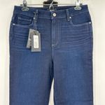 Paige NWT  Claudine High Rise Ankle Flare Jeans Denim Telluride Size 29 Photo 4