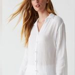 Michael Stars Leo Gauze Button Down Shirt, size XS Photo 2