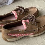 Sperry Pink camo  boat shoes Photo 1