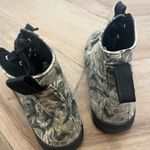 Dr. Martens Doc Martens Hackney Black Grey Rose & Skull Print Canvas Boot Sneakers 7 Woman’s Photo 5