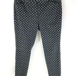 Old Navy Womens Pixie Pants Mid Rise Secret Slim Pockets Geometric Black White 4 Photo 0