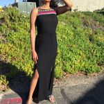 Xhilaration Embroidered dress, embroidered maxi dress, black maxi dress Photo 12
