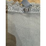 SKIMS  Size 4X Lace Pointelle Boxer Short sky blue boxers shorts NWT Photo 6