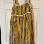 easel  yellow large maxi dress Photo 4