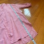 Young Fabulous and Broke Linen Blend Sandollar Shirt Dress Pink Lilac Sz Medium Photo 11