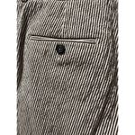 Peserico seersucker pin striped ankle pants Italian size 48/ US Sm Photo 3