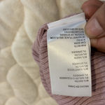 Free People Intimately On Point Bodysuit Cloud Pink Ribbed Mock Neck-XS Photo 4