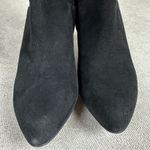 Elie Tahari  Black Suede Tall Boots Size 38.5 Photo 3