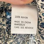 Jones New York  Lightweight Rayon Floral Long-Sleeve V-Neck Blouse, 1X Photo 9