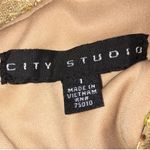 NWT City Studio Gold Sequin Mini Dress Size undefined Photo 5