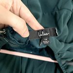 Lulus NWOT Feel the Romance Emerald Green Off-the-Shoulder Maxi Dress 1X Photo 5