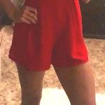 Sienna Sky Red Romper  Photo 0