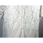 Jessica London Womens Dress White Lace Short Sleeve Handkerchief Hem Size 20W Photo 12