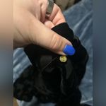 Anthropologie  Harlyn Sienna Black Floral Velvet Pants Photo 5