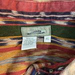 The Territory Ahead Women’s Aztec Print Button Up Shirt Size XL Cotton Western Red Photo 5