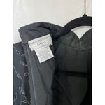 Papell Boutique top women’s size Medium black Indian beaded silk floral VTG 80 Photo 3