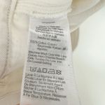 Madewell Fluted Midi Skirt Tile White Rigid Denim High Rise Minimalist US 25 NWT Photo 9