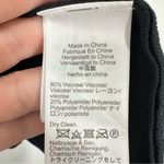 J.Crew Black Pleated Mini Skirt Flouncy Sweater Material Preppy Chic Winter NWT Photo 4