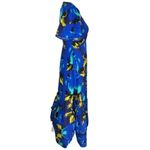 Christopher John Rogers x Target Women’s Floral Puff Sleeve Tiered Dress Blue Size 0 Photo 2