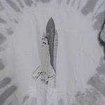 Mighty fine NASA Rocket Tee Tie Dye Ringer - Size XL Photo 1