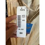 Kareena’s Embellished Silk Maxi Dress‎ One Size Halter Neck Fairy Y2K Bohemian White Size M Photo 6