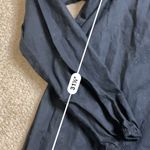 Wild Fable Cottagecore Long Sleeve Black Dress Photo 2