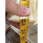 Bianco & Blu Butter Yellow Short‎ Sleeve Sweater Wool Cashmere Blend Size Large Photo 7