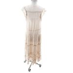 Free People  Midnight Midi Maxi Dress Light Pink Women’s Size S Photo 5