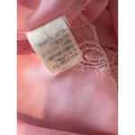 D'ELEGANCE LINGERIE Slip PINK SPAGETTI MEDIUM MAXI FLORAL LACE LIGHTWEIGHT#95 Photo 3