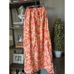 Mikoh  Papio Strapless Maxi Dress Orange Womens Size 2 Medium Photo 3