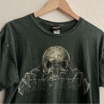 Harley Davidson Green Wyoming Graphic Tee Skull Size L Photo 3