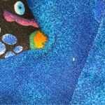 Vintage Royal Creations Hawaii Tropical Fish Maxi Dress Blue Small Made in USA Photo 3