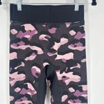Noli Black Line by  Purple Camo Rocky‎ Leggings Athleisure Yoga Barre Camo Size L Photo 3