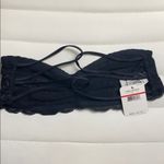 Free People NWT Intimately  Black Bandeau Strapless XS Photo 5