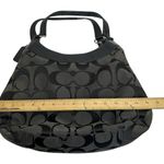 Coach Soho Signature Black Large Hobo Shoulder Bag E1271-F19251 Photo 9