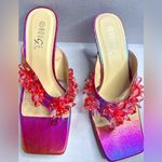 Rouge Helium NEW Women’s  metallic fuchsia Pink Sandals Photo 4