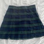 John Galt (Brandy Melville) Green Plaid Mini Skirt Photo 0