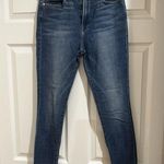 frame denim Frame Jeans Ali High-Rise Sz 28 Cigarette Ankle Skinny Marathon Dark Wash Mid Photo 1